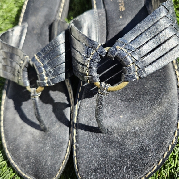 Liz Claiborne Flex Womens Sandals Size 6 1/2 Pre-Loved - Picture 11 of 11